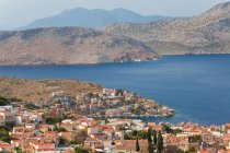 Symi Town, isola di Symi, Isole del Dodecaneso, Grecia — Foto stock