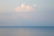 Clouds and seascape, Rhodes, Greece — Stock Photo