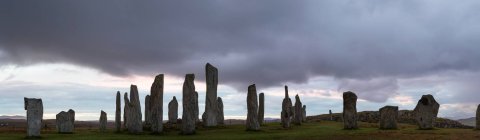Callanish Standing Stones, Isola di Lewis, Outer Hebrides, Scozia, Regno Unito — Foto stock