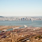 Urban sprawl, the layout of San Francisco — Stock Photo