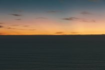 Oceano scuro al tramonto, Manzanita, Oregon — Foto stock