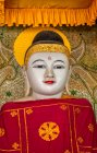 Buddha statue in Shwedagon Pagoda Myanmar — Stock Photo