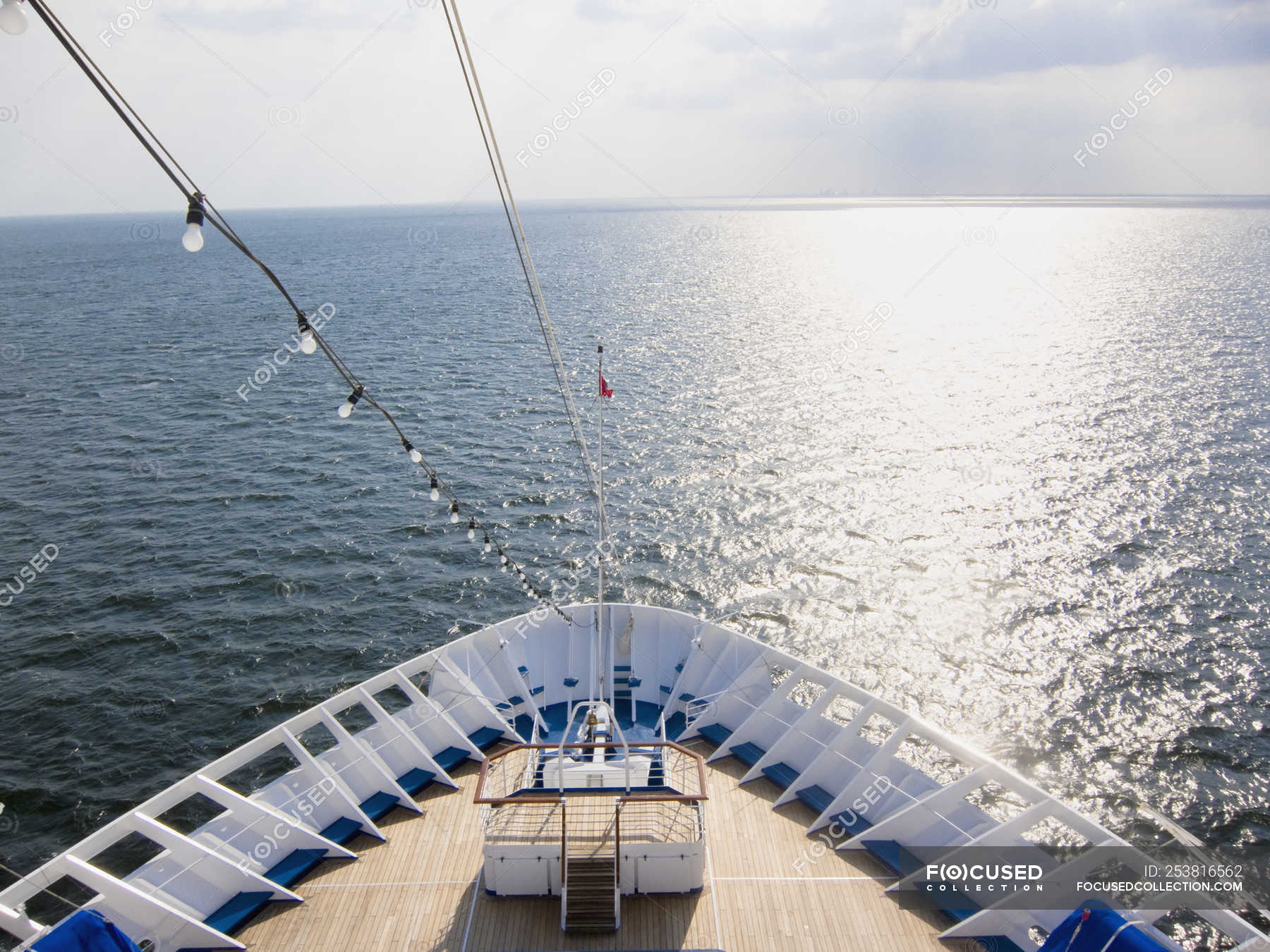 cruise ship inverted bow