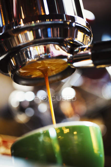 Frisch gebrühter Kaffee — Stockfoto