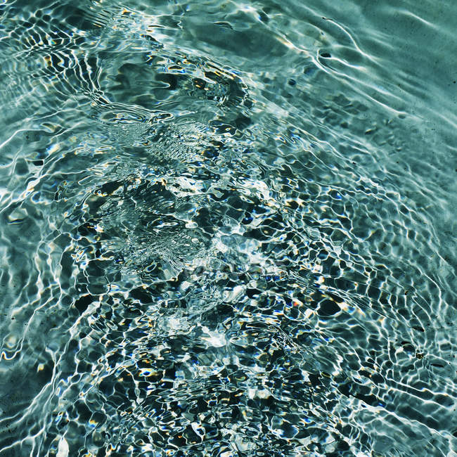 Pool of moving water — Stock Photo