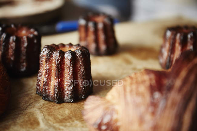 Small cooked pastries — Stock Photo