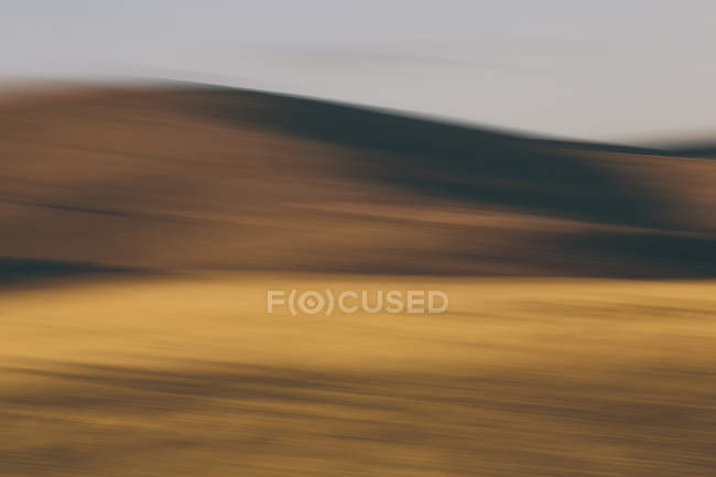 Contours of rolling hills — Stock Photo