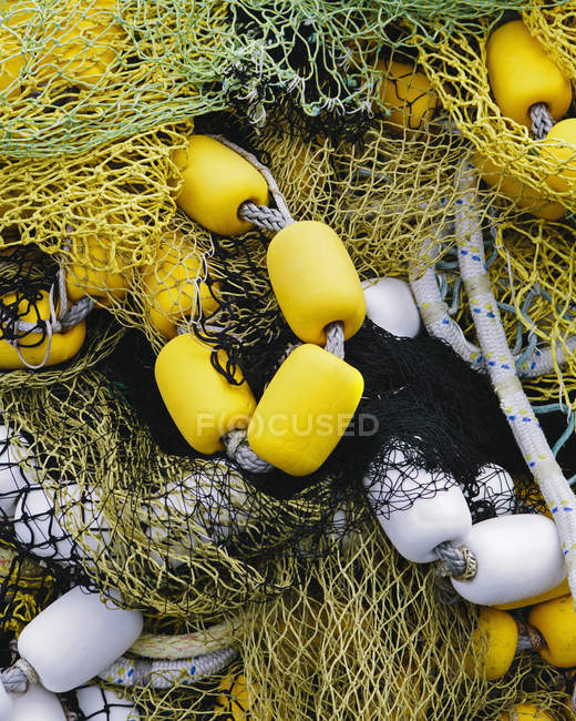 Reti da pesca commerciali — Foto stock
