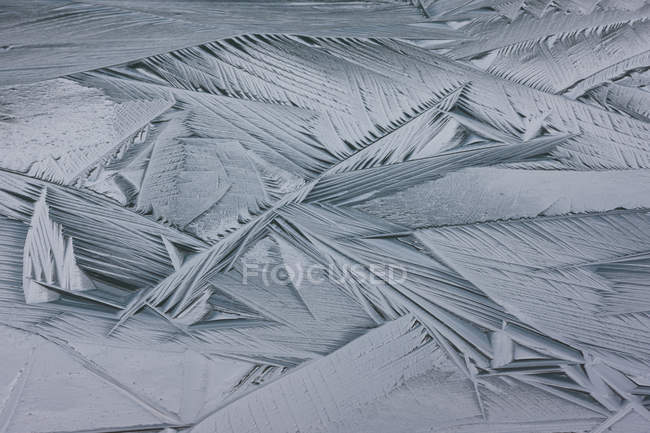 Cristales de hielo abstractos - foto de stock