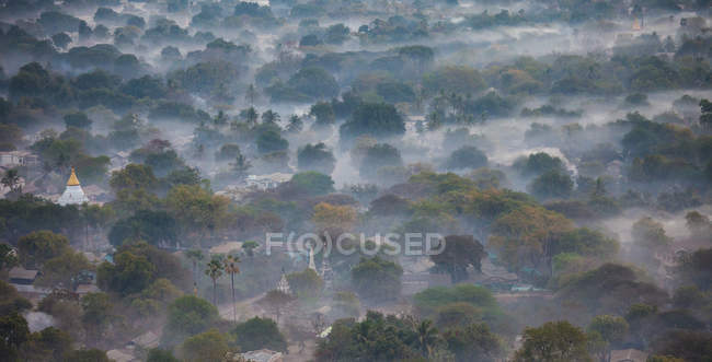 Равнина пагод в Мьянме — стоковое фото