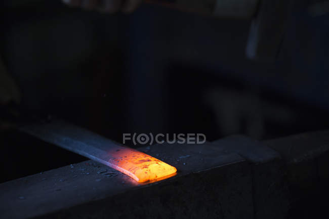 Red hot metal — Stock Photo