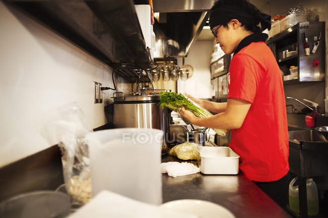 Ramen noodle shop. — Stock Photo