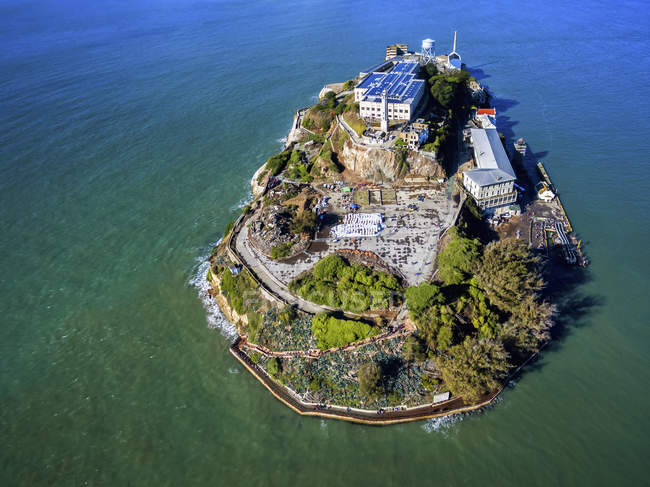 Isla prisión de Alcatraz - foto de stock