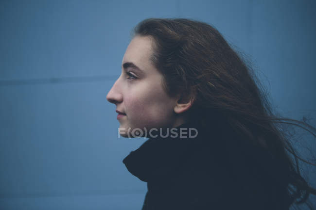 Ritratto di ragazza adolescente — Foto stock