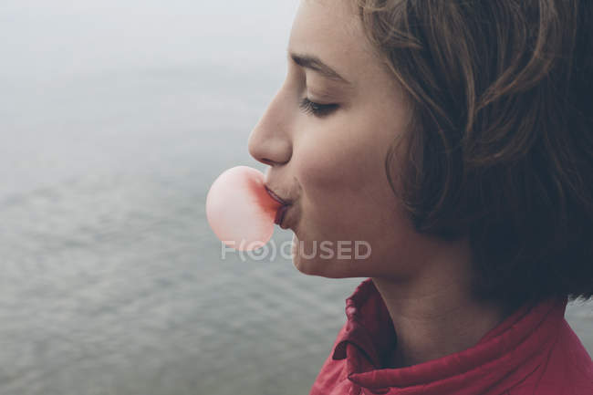 Eleven year old girl — Stock Photo