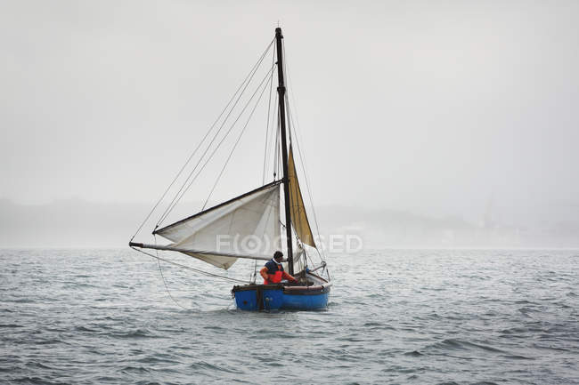 Barcos de vela tradicionales - foto de stock