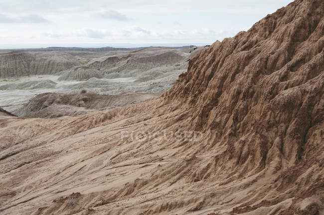 Formazioni rocciose desertiche dipinte — Foto stock