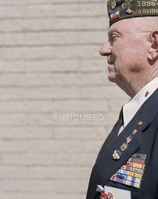 Портрет ветерана Корейской войны — стоковое фото