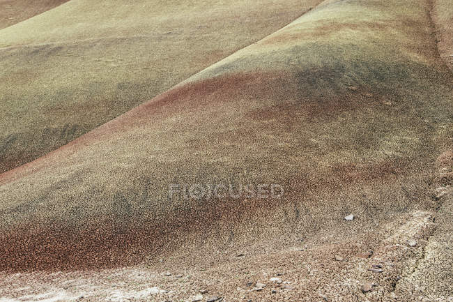 Formations rocheuses et surface colorée — Photo de stock