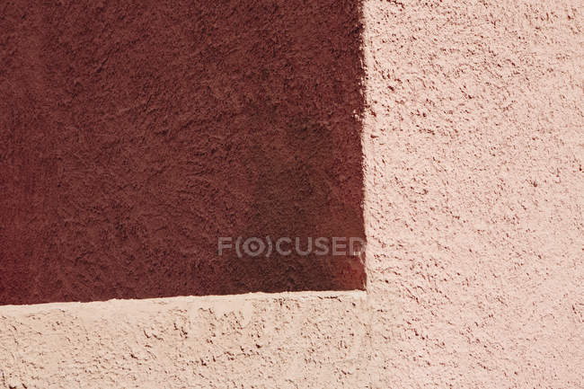 Ecke und Schatten an der Wand — Stockfoto
