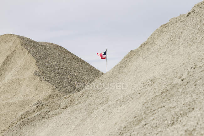 Bandera de los estados unidos - foto de stock