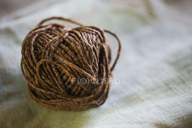 Close up of ball of twine — Stock Photo