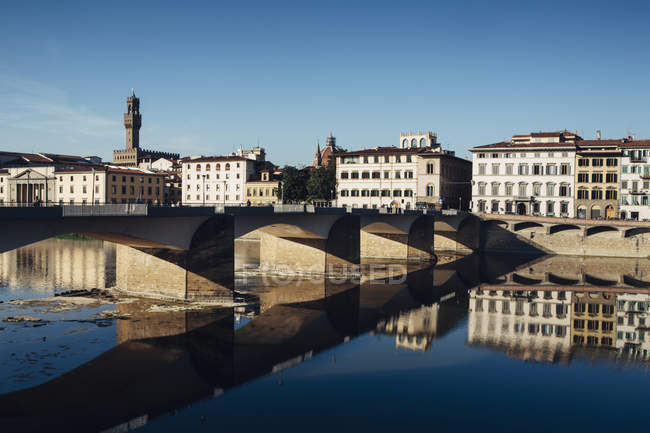 Fiume Arno, Firenze — Foto stock