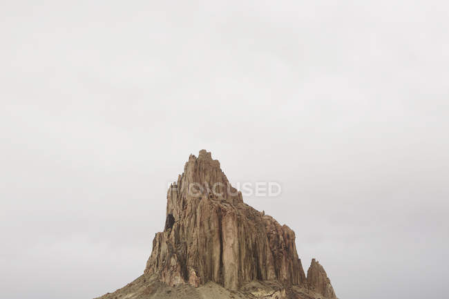 Shiprock, monumento sagrado Navajo - foto de stock