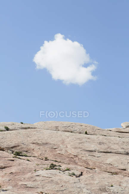 Glatte Sandsteinfelsen — Stockfoto