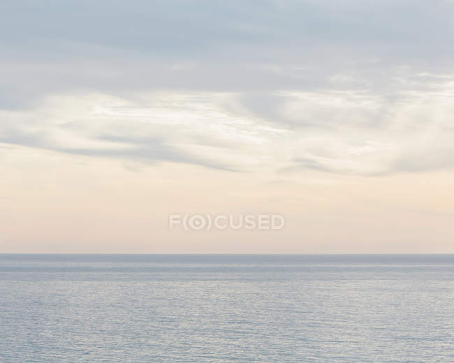 Horizon with gathering dusk. — Stock Photo