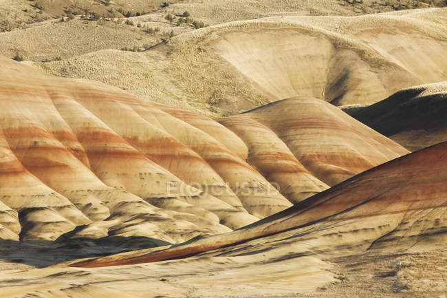 Bemalte Hügel, Landschaft — Stockfoto