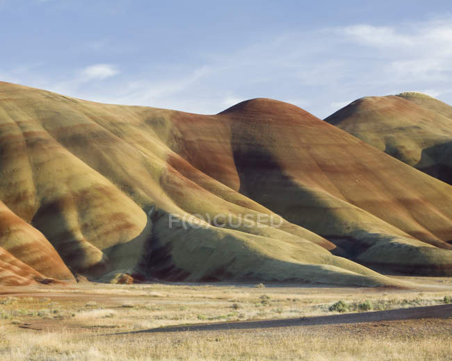 Ориентир Painted Hills — стоковое фото