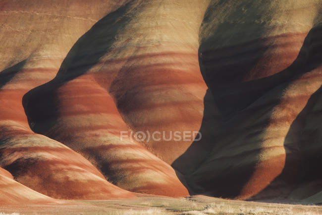 Пофарбовані пагорби Орієнтир — стокове фото
