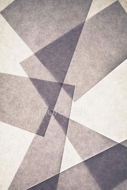 Muster überlappender Papierstücke — Stockfoto
