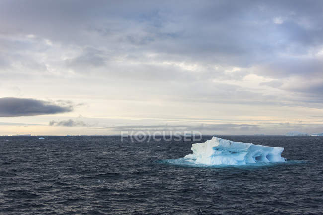 Eisberge auf dem Wasser des Weddelmeeres im südlichen Ozean. — Stockfoto