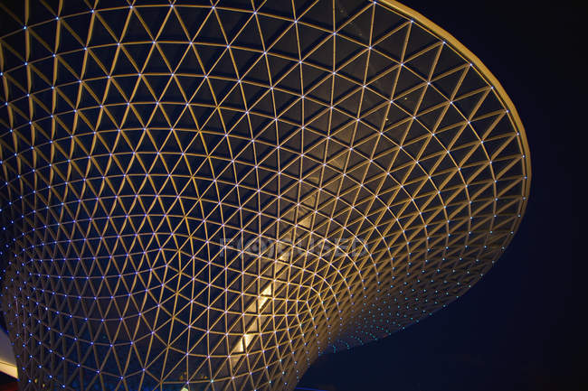 Moderno edificio in vetro, Shanghai Expo, Shanghai, Cina — Foto stock