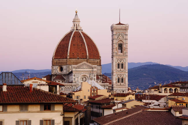 Catedral de Santa Maria del Fiore en Florencia, Italia, Europa - foto de stock