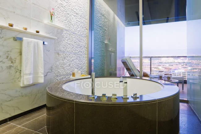 Spazio bagno in casa di lusso in Dallas, Texas, Stati Uniti d'America — Foto stock