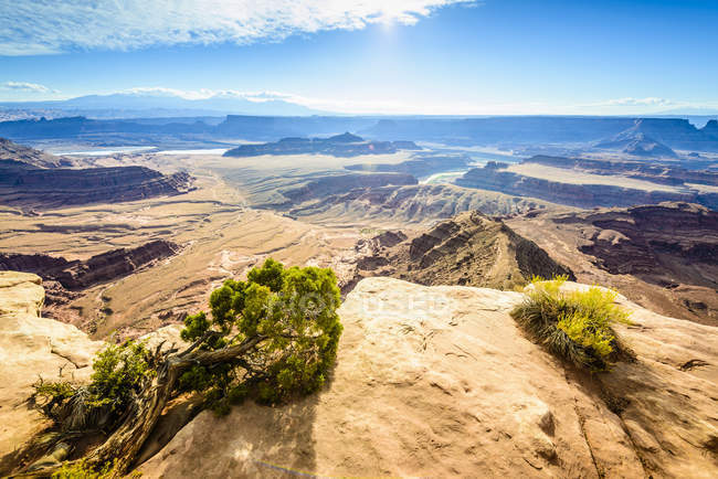 Vue Aérienne De Horseshoe Bend, Canyonlands, Utah, États-Unis — Photo de stock