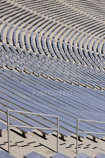 Marco completo de gradas de estadios deportivos en Dallas, Texas, Estados Unidos - foto de stock