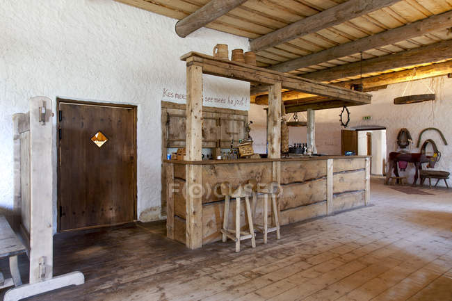 Ancien bar auberge de Palmse Manor, Palmse, Estonie — Photo de stock