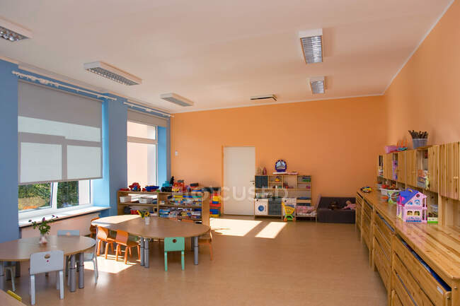 Scuola elementare estone vuota — Foto stock