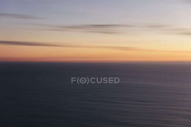 Sfocato movimento astratto al tramonto, Manzanita, Oregon — Foto stock