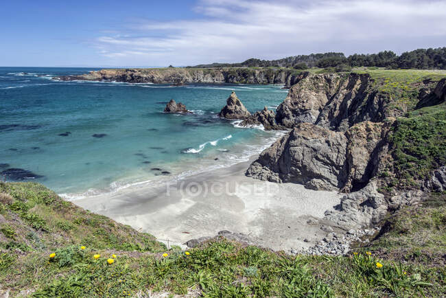 Cove on the Pacific Ocean. — Stock Photo