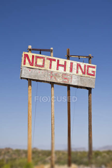 Маршрут для нічого, Арізона. — стокове фото