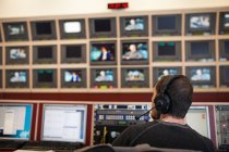 Professional tv studio equipment — Stock Photo
