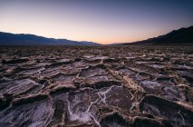 Badwater Basin in Death Valley — Stock Photo