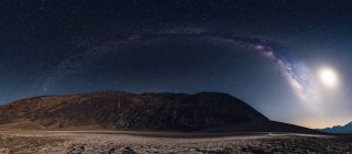 Badwater Basin in Death Valley — Stock Photo