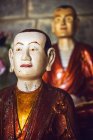 Statues bouddhistes dans le temple — Photo de stock