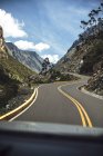 Beautiful valley in Huaraz — Stock Photo